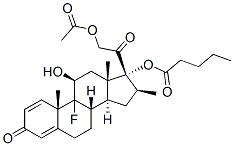 CAS#: 5919-89-1, 9-Fluoro-11beta,17,21-Trihydroxy-16beta-Methylpregna-1,4-Diene-3,20-Dione 21-Acetate 17-Valerate