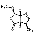 CAS#: 592524-40-8, (3R,3aS,6R,6aR)-6-Methoxy-3-Methyl-3,3A,6,6A-Tetrahydro-4H-Furo[3,4-c]Pyrazol-4-One