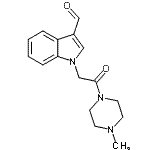 CAS#: 592546-82-2, 1-[2-(4-Methyl-1-Piperazinyl)-2-Oxoethyl]-1H-Indole-3-Carbaldehyde