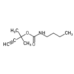CAS#: 59255-60-6, 2-Methyl-3-Butyn-2-Yl Butylcarbamate