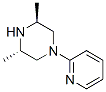 CAS 登录号：59281-47-9， 反式-3,5-二甲基-1-(2-吡啶基)-哌嗪