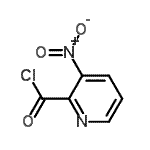 CAS 登录号：59290-86-7， 3-硝基-2-吡啶甲酰氯