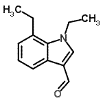CAS#: 593237-08-2, 1,7-Diethyl-1H-Indole-3-Carbaldehyde