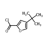 CAS#: 59413-75-1, 4-(2-Methyl-2-Propanyl)-2-Furoyl Chloride