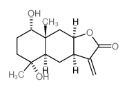 CAS#: 5945-43-7, (3aR,4aalpha,9aalpha)-3a,4,4a,5,6,7,8,8a,9,9alpha-Decahydro-5alpha,8alpha-Dihydroxy-5,8abeta-Dimethyl-3-Methylenenaphtho[2,3-b]Furan-2(3H)-One