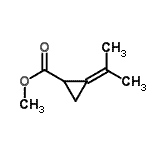 CAS#: 59456-35-8, Methyl 2-Isopropylidenecyclopropanecarboxylate