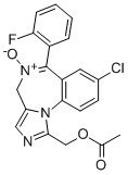 CAS#: 59468-88-1, 1-Acetoxymethyl-8-Chloro-6-(2-Fluorophenyl)-4H-Imidazo[1,5-alpha][1,4]Benzodiazepine 5-Oxide