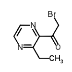 CAS#: 594813-45-3, 2-Bromo-1-(3-Ethyl-2-Pyrazinyl)Ethanone
