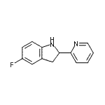 CAS#: 594817-56-8, 5-Fluoro-2-(2-Pyridinyl)Indoline