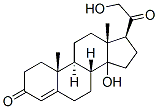 CAS#: 595-71-1, 14,21-Dihydroxypregn-4-Ene-3,20-Dione