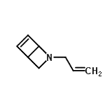 CAS#: 59501-62-1, 2-Allyl-2-Azabicyclo[2.2.0]Hex-5-Ene