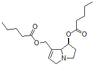 CAS#: 59532-52-4, (1S,7aR)-2,3,5,7alpha-Tetrahydro-1beta-Hydroxy-1H-Pyrrolizine-7-Methanol Divalerate