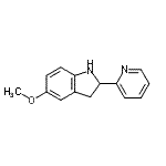 CAS#: 595545-69-0, 5-Methoxy-2-(2-Pyridinyl)Indoline