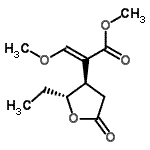 CAS#: 595583-82-7, Methyl (2E)-2-[(2R,3R)-2-Ethyl-5-Oxotetrahydro-3-Furanyl]-3-Methoxyacrylate