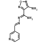 CAS#: 595599-42-1, 4-Amino-N'-[(E)-3-pyridinylmethylene]-1,2,5-oxadiazole-3-carbohydrazonamide