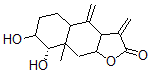 CAS#: 5956-43-4, (3aR,4aalpha,9aalpha)-3a,4,4a,5,6,7,8,8a,9,9alpha-Decahydro-7alpha,8beta-Dihydroxy-8abeta-Methyl-3,5-Bis(Methylene)Naphtho[2,3-b]Furan-2(3H)-One