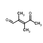 CAS#: 595606-38-5, (2E)-2,3-Dimethyl-4-Oxo-2-Pentenal