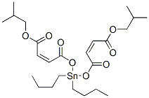 CAS 登录号:59571-08-3, (Z,Z)-10,10-二丁基-2-甲基-5,8,12-三氧代-4,9,11-三氧杂-10-锡杂十五碳-6,13-二烯-15-酸异丁酯