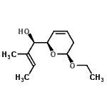 CAS#: 596093-21-9, (1R,2E)-1-[(2R,6S)-6-Ethoxy-5,6-Dihydro-2H-Pyran-2-Yl]-2-Methyl-2-Buten-1-Ol