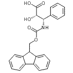 CAS#: 596096-27-4, (2S,3S)-3-{[(9H-Fluoren-9-Ylmethoxy)Carbonyl]Amino}-2-Hydroxy-3-Phenylpropanoic Acid
