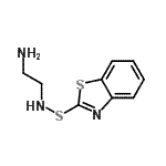 CAS 登录号：59626-21-0， N-(1,3-苯并噻唑-2-基硫基)-1,2-乙二胺