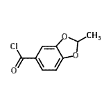 CAS#: 59637-51-3, 2-Methyl-1,3-Benzodioxole-5-Carbonyl Chloride