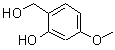 CAS 登录号：59648-29-2， 2-(羟基甲基)-5-甲氧基苯酚