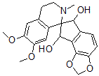 CAS#: 59654-07-8, (6S,7R)-3',4',6,8-Tetrahydro-6',7'-Dimethoxy-2'-Methylspiro[7H-Indeno[4,5-d]-1,3-Dioxole-7,1'(2'H)-Isoquinoline]-6alpha,8alpha-Diol