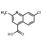 CAS#: 59666-15-8, 7-Chloro-2-Methyl-4-Quinolinecarboxylic Acid