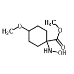 CAS#: 596806-75-6, Methyl 1-(Hydroxyamino)-4-Methoxycyclohexanecarboxylate
