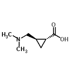 CAS#: 596826-65-2, (1R,2R)-2-[(Dimethylamino)Methyl]Cyclopropanecarboxylic Acid