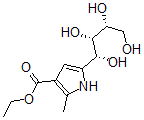 CAS 登录号：5971-80-2， 2-甲基-5-[(1R,2S,3R)-1,2,3,4-四羟基丁基]-1H-吡咯-3-羧酸乙酯