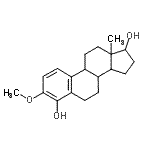 CAS#: 5976-66-9, 3-Methoxyestra-1,3,5(10)-Triene-4,17-Diol