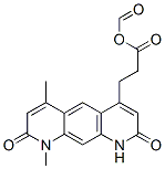 CAS#: 5978-63-2, 1-Formyl-1,2,8,9-Tetrahydro-6,9-Dimethyl-2,8-Dioxopyrido[3,2-g]Quinoline-4-Ylmethyl Acetate
