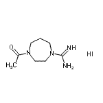 CAS#: 59784-53-1, 4-Acetyl-1,4-Diazepane-1-Carboximidamide Hydroiodide (1:1)