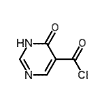 CAS#: 59793-47-4, 4-Oxo-1,4-Dihydro-5-Pyrimidinecarbonyl Chloride
