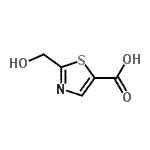 CAS#: 59855-88-8, 2-(Hydroxymethyl)-1,3-Thiazole-5-Carboxylic Acid