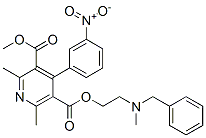 CAS#: 59875-58-0, 2-(N-Benzyl-N-Methylamino)Ethyl Methyl 2,6-Dimethyl-4-(3-Nitrophenyl)-3,5-Pyridinedicarboxylate