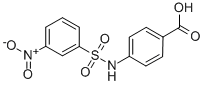 CAS#: 59923-19-2, 4-(3-Nitro-Benzenesulfonylamino)-Benzoic Acid