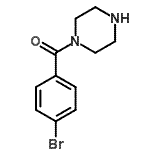 CAS#: 59939-72-9, (4-Bromophenyl)(1-Piperazinyl)Methanone