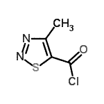 CAS#: 59944-65-9, 4-Methyl-1,2,3-Thiadiazole-5-Carbonyl Chloride