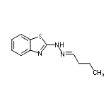 CAS#: 59972-82-6, 2-[(2E)-2-Butylidenehydrazino]-1,3-Benzothiazole