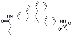 CAS#: 59988-08-8, N-[4-[(3-Butyrylamino-9-Acridinyl)Amino]Phenyl]Methanesulfonamide