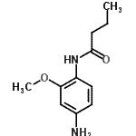 CAS 登录号：59988-64-6， N-(4-氨基-2-甲氧基苯基)丁酰胺