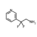 CAS#: 60010-40-4, 2,2-Difluoro-2-(3-Pyridinyl)Ethanamine