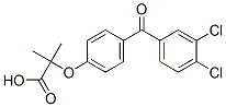 CAS#: 60012-98-8, 2-[4-(3,4-Dichlorobenzoyl)Phenoxy]-2-Methylpropanoic Acid