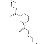 CAS#: 600140-66-7, Ethyl 1-(ethoxyacetyl)-3-piperidinecarboxylate