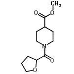 CAS#: 600159-85-1, Methyl 1-(tetrahydro-2-furanylcarbonyl)-4-piperidinecarboxylate