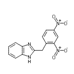 CAS 登录号：60059-85-0， 2-(2,4-二硝基苄基)-1H-苯并咪唑