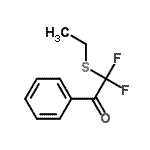 CAS#: 600689-94-9, 2-(Ethylsulfanyl)-2,2-difluoro-1-phenylethanone